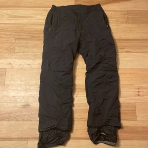 Black snow pants